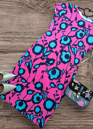 Яскрава сукня принтована сукня платье яркое сукня в квітках