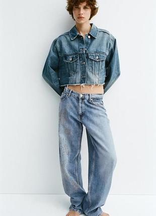 Красивые джинсы со стразами