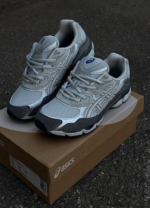 Жіночі кросівки asics gel-nyc glacier grey/gravel 1203a383-025 (оригінал)