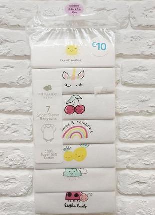 Боді primark комплект