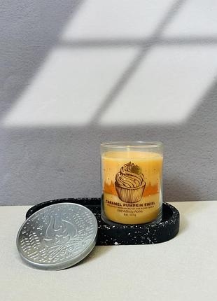 Свічка caramel pumpkin swirl bath & body works