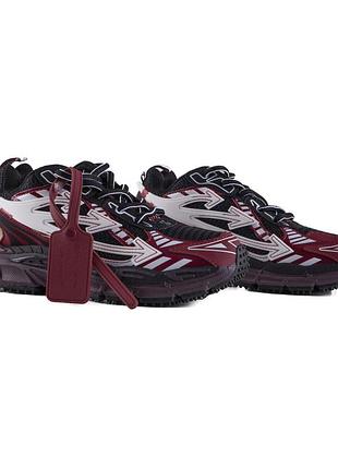 Off-white be right back burgundy