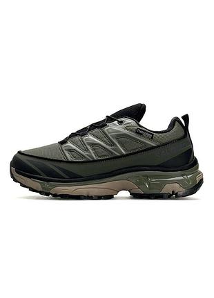 Повседневные мужские зимние кроссовки salomon xt-6 expanse ltr gore-tex termo thinsulate