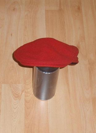 Кепка/паланка capo austria fleece red polo cap kangol xl-xxl 60-61-62-63 см із вухами tnf