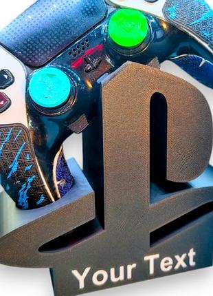 Настільна підставка у вигляді логотипу playstation для геймпадів dualsense та dualsense edge 0770 3