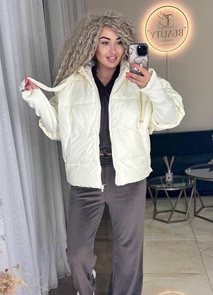 Жіночий верхній одяг, тепла куртка осінь зима