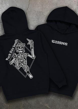 Худи толстовка на флисе с капюшоном с принтом s&gt;m&gt;l&gt;xl&gt;xxxl&gt;xxxl