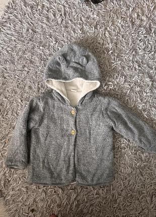 Тепла кофта - кардіган на малюка