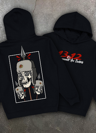 Худи на флисе с капюшоном с принтом s&gt;m&gt;l&gt;xl&gt;xxl&gt;xxxl