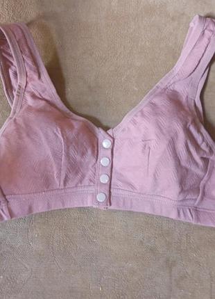 Бюстгальтер новый 95% хлопок, 5% эластан – дышащие и приятные к телу