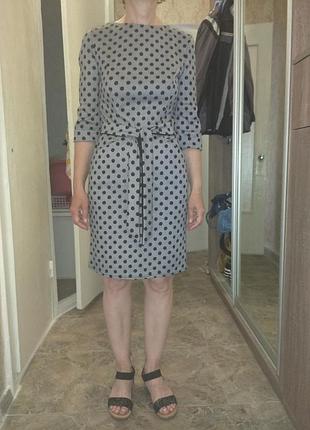 Платье в горох новое