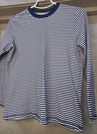 Реглан,кофта, фирменный, унисекс, в полоску, коттон 100%