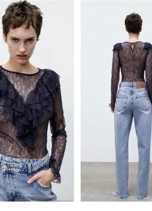 Кружевная блуза