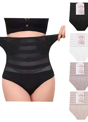 Женские корректирующие трусики ouno с высокой талией. размеры 48-52
