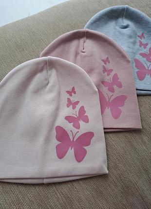 Трикотажні шапочки 46-48 см,