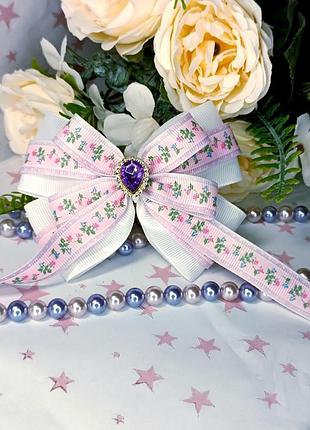 Резинка для волосся (1 шт) резинка бант для принцеси