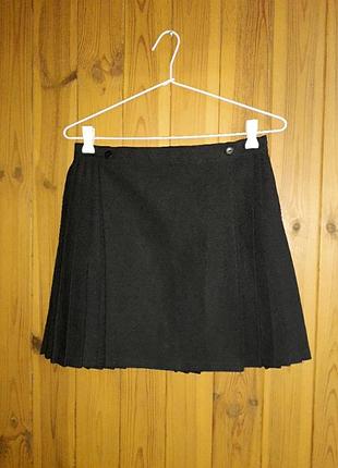 Чорна на запах спідниця для дівчини bhs розмір s