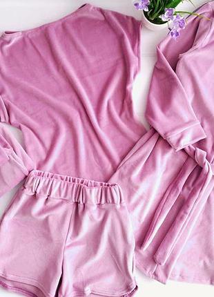 Піжамки комплект 4в1 (малюки 110-134см)(підліток 140-164см)(жіночі 42-52р)(батал 54-56р)