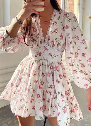 Нежное летнее платье