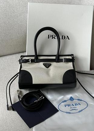 Текстильна сумка комбінована шкірою bonnie pr