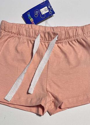 Шорти беж для дівчинки на 86-92см