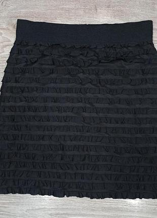 Спідниця жіноча h&m, чорна, на резинці