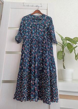Платье вискозное