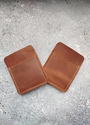 Кожаный картхолдер
