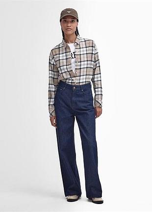 Barbour relaxed fit жіноча сорочка у клітинку,р.12