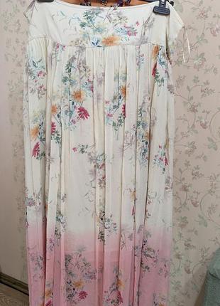 Юбка тонкая шикарная вискоза