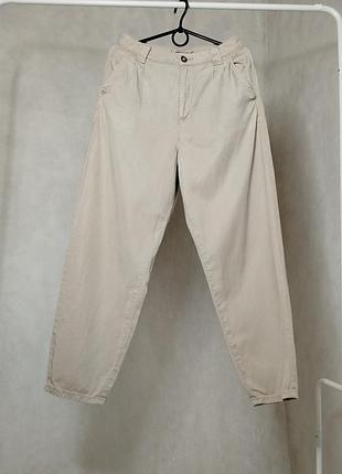 Bik bok брюки-чинос хлопковые,р 36, беж