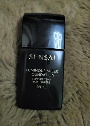 Тональный крем sensai oghre beige