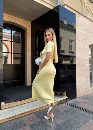 Сукня поло трикотажна