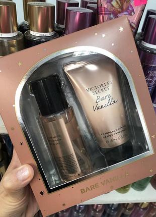 Bare vanilla набір міст спрей лосьйон  victoria’s secret оригінал