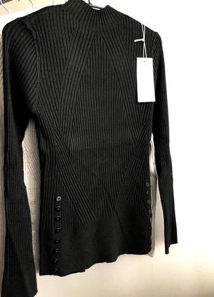 Светр італія 18001 pronto moda maglia da donna базовий чорний