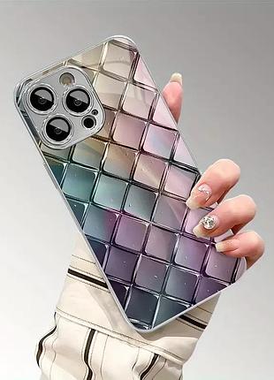 Захисний чохол (накладка) для телефону з загартованого скла для apple iphone iphone 12