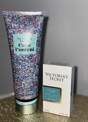 Оригінальний набір victoria’s secret парфуми 58 мл+лосьйон для тіла парфумований