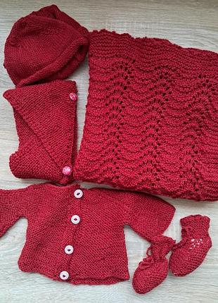 Реквизит ручная работа hand made комплект для фотосессии новорожденным new born