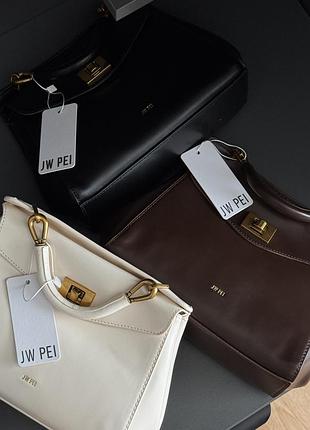 Трендові жіночі смочки jw pei🤎🖤🤍