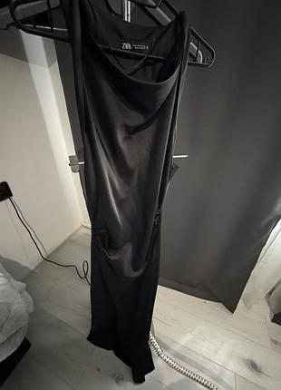 Вишукане плаття zara атлас