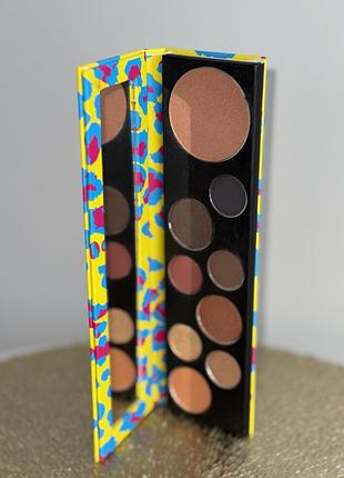 Розкішна палетка тіней mac 9 відтінків мак тіні для повік