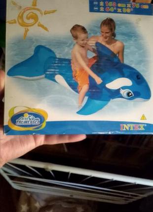 Надувной плот касатка для плавания
