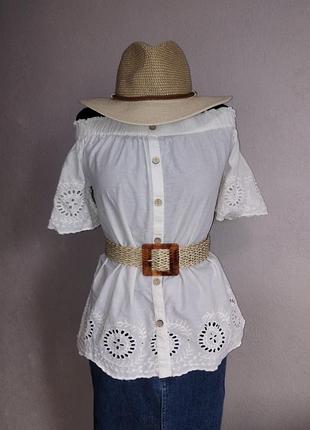 Блуза женская блузка блузон прошва