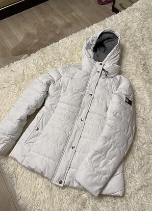 Куртка зимняя женская классная стильная tommy hilfiger оригинал бренд