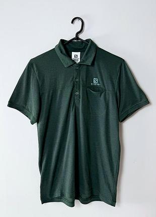 Легка футболка поло salomon original t-shirt gorpcore outdoor rtacking