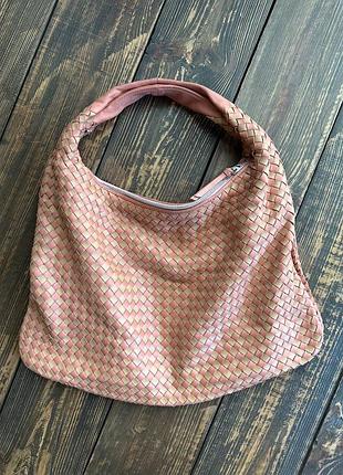 Сумка хобо плетена bottega veneta