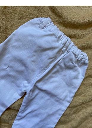 Білі джинси на дівчинку 3