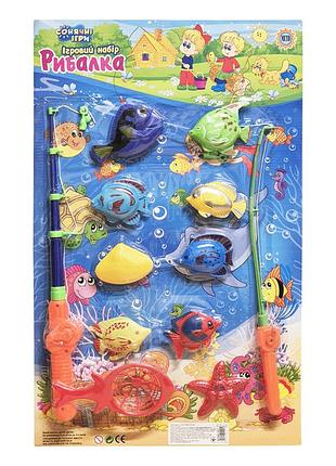 Дитячий ігровий набір рибалка m 0041 з рибками