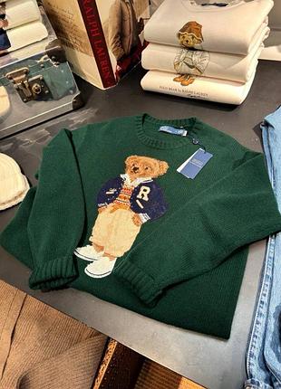 Светрик жіночий polo ralph lauren з ведмедиком