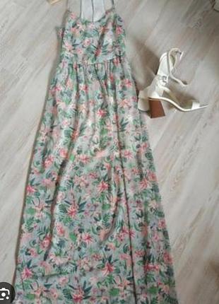 Довга сукня сарафан